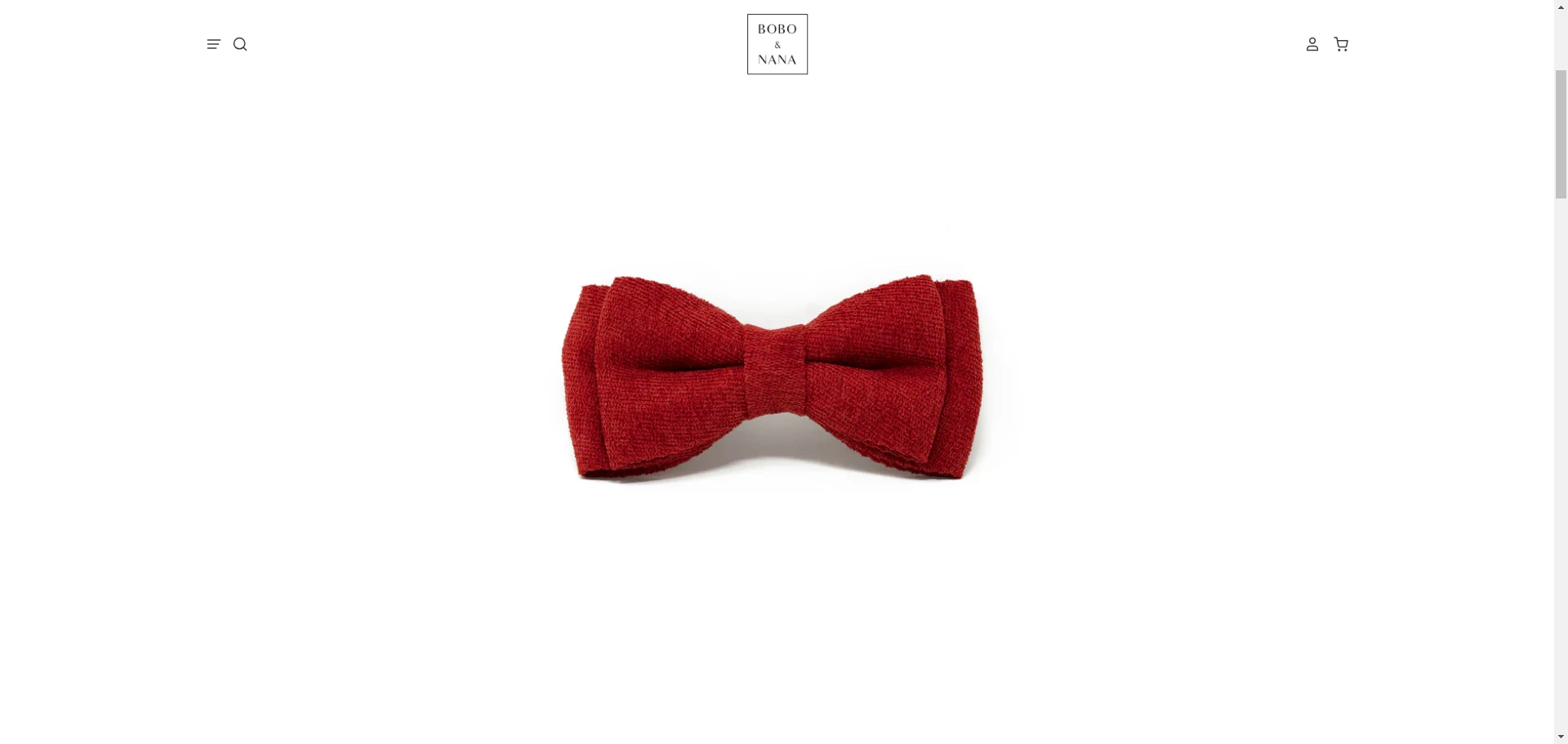 Bobo and Nana Bow-Tie-Flame-Red Implementation Screenshot