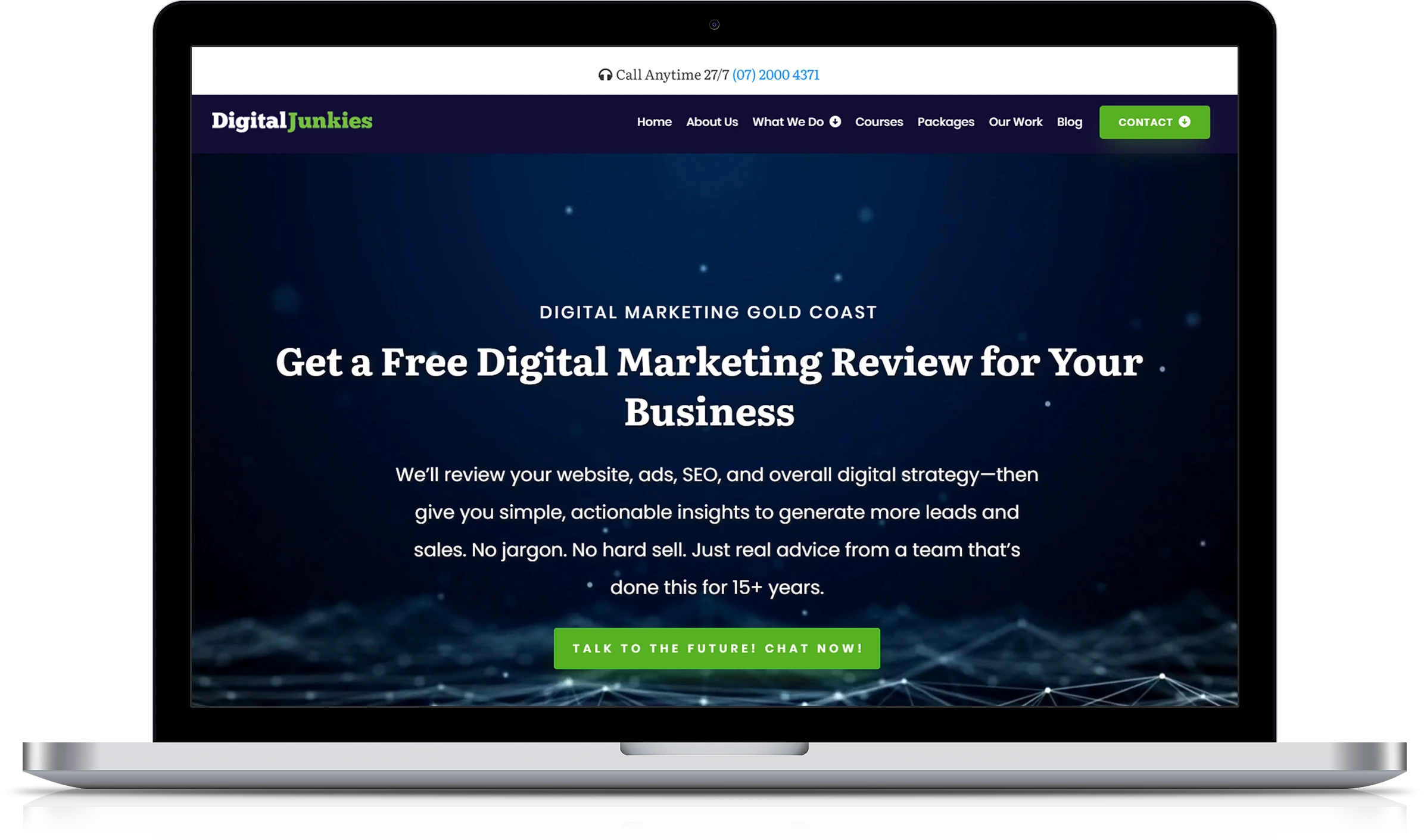 Marketing Agency store implementation screenshot